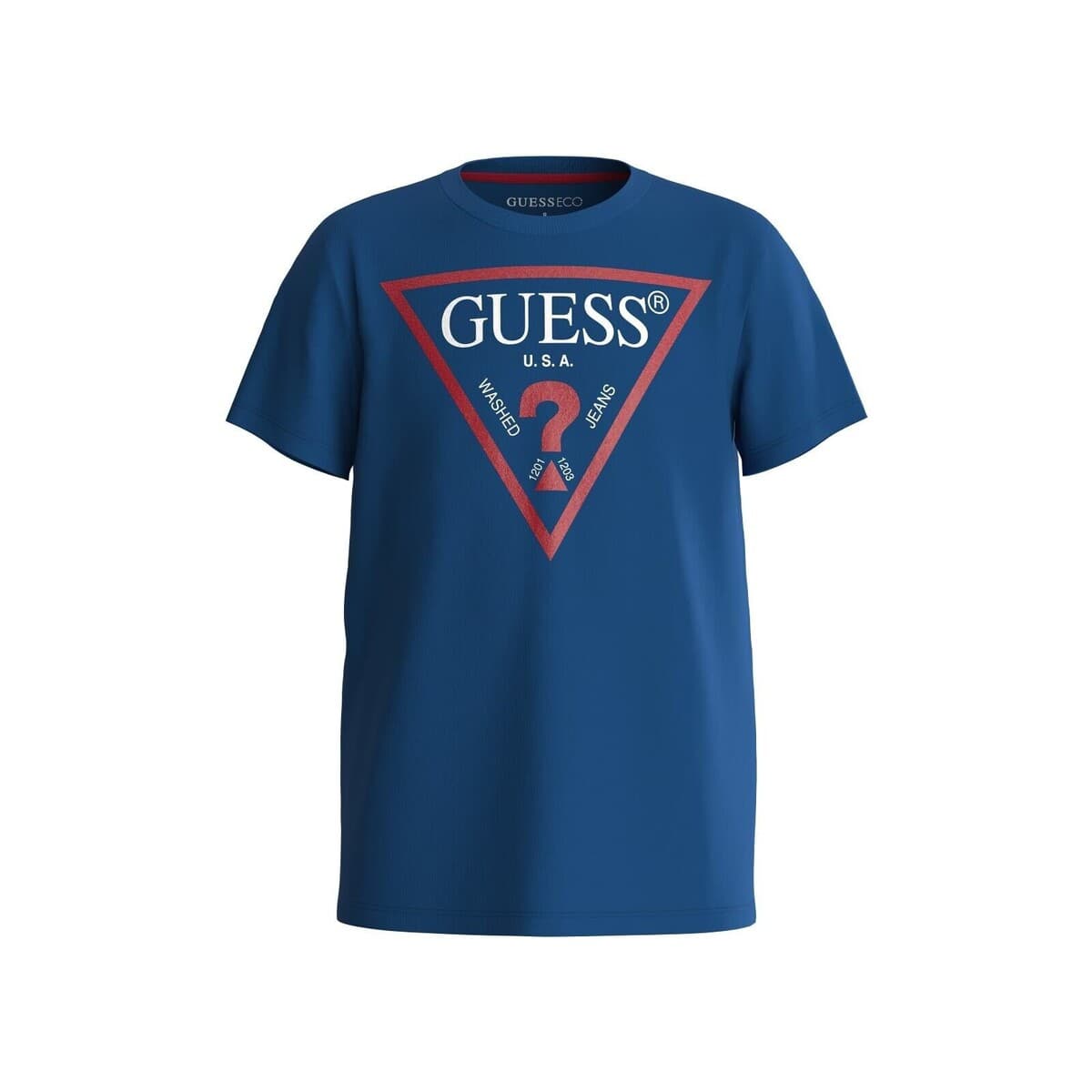 T-shirt με κοντά μανίκια Guess THOLMA