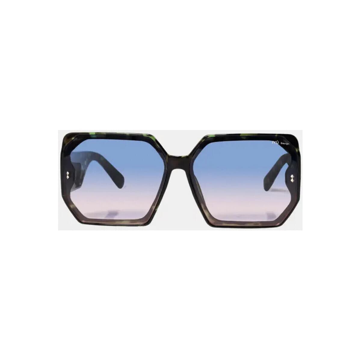 Women's Sunglasses Iyü Design Green
