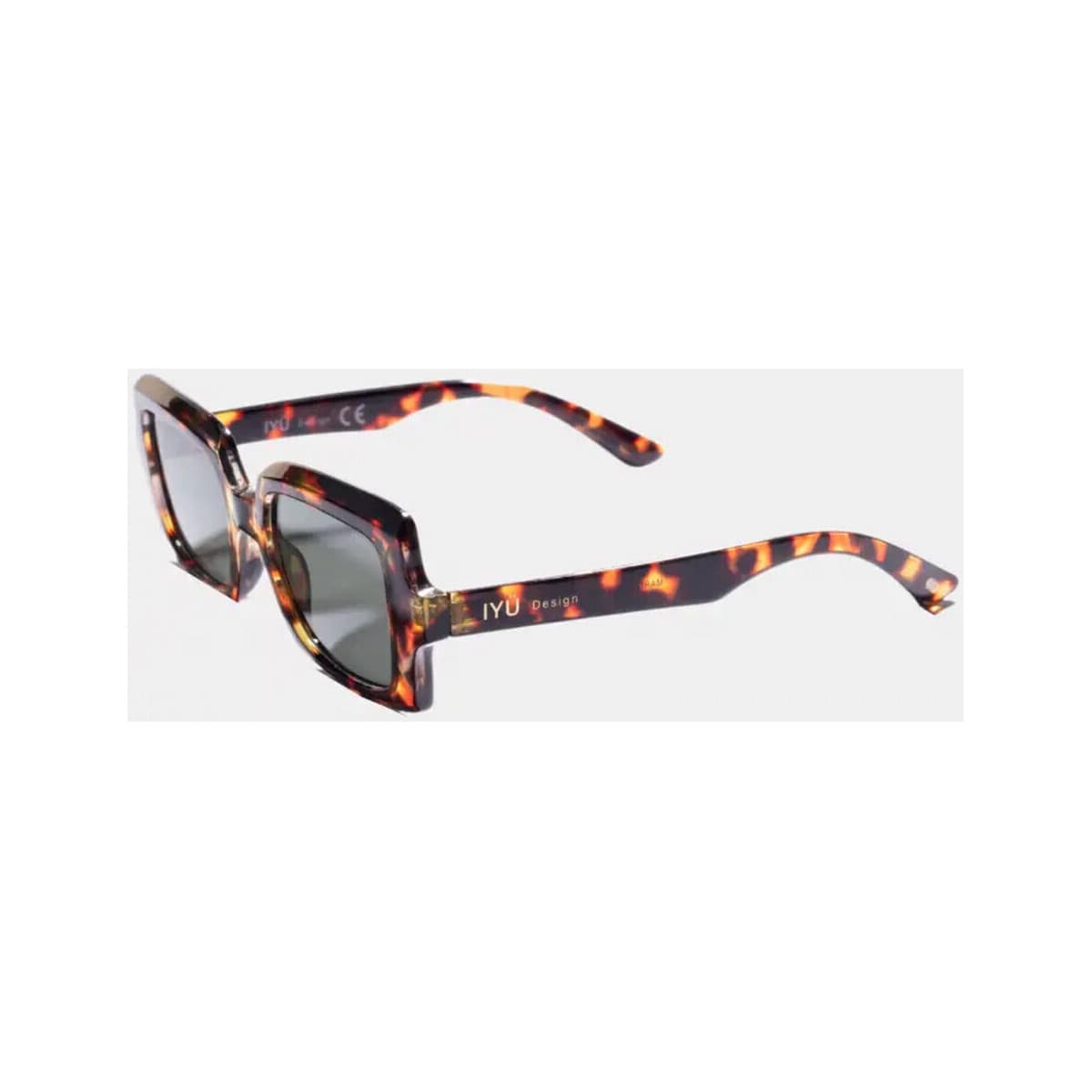 Women's Sunglasses Iyü Design Brown