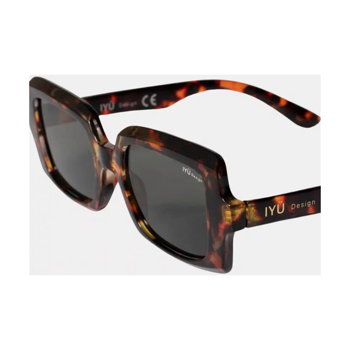 Women's Sunglasses Iyü Design Brown