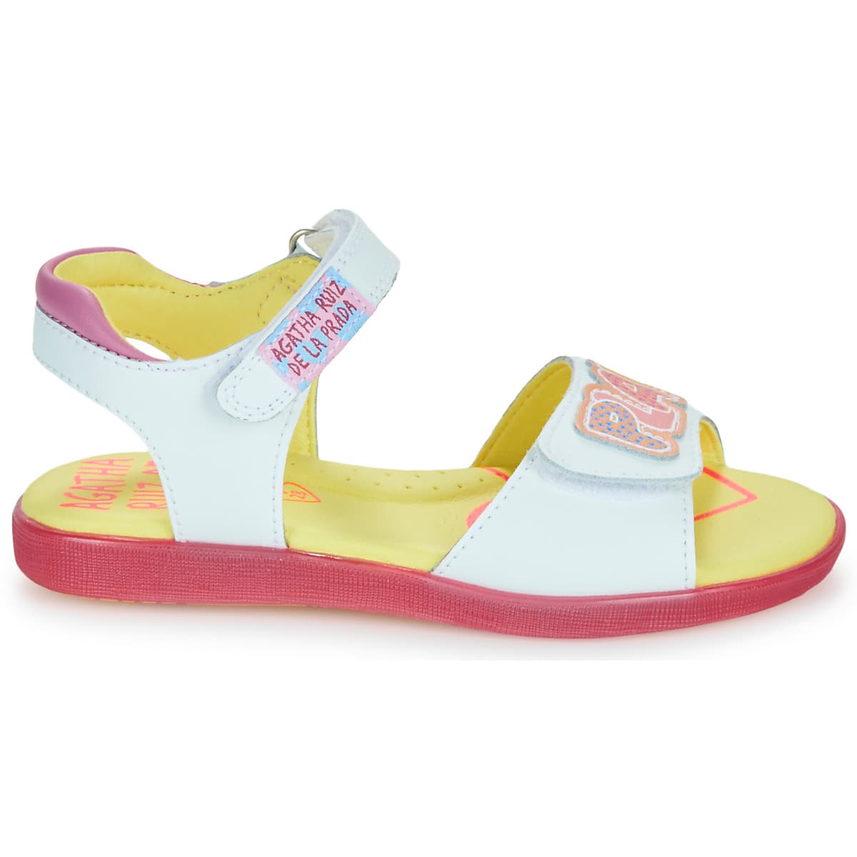 Girls' Sandals Agatha Ruiz de la Prada White
