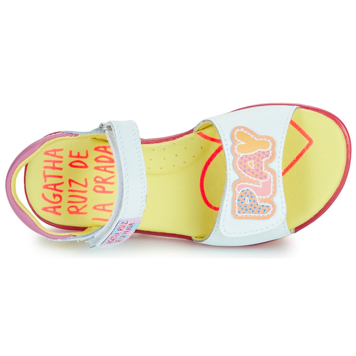 Girls' Sandals Agatha Ruiz de la Prada White