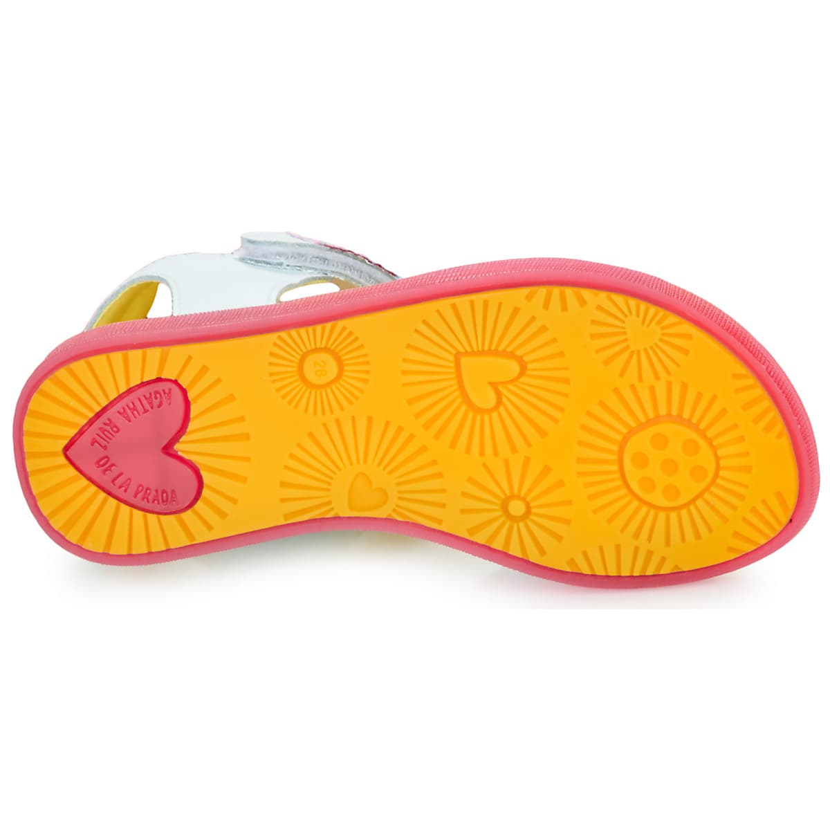 Girls' Sandals Agatha Ruiz de la Prada White