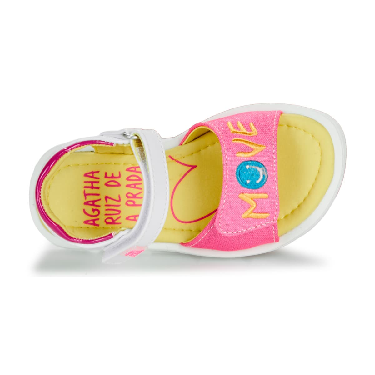 Girls' Sandals Agatha Ruiz de la Prada White