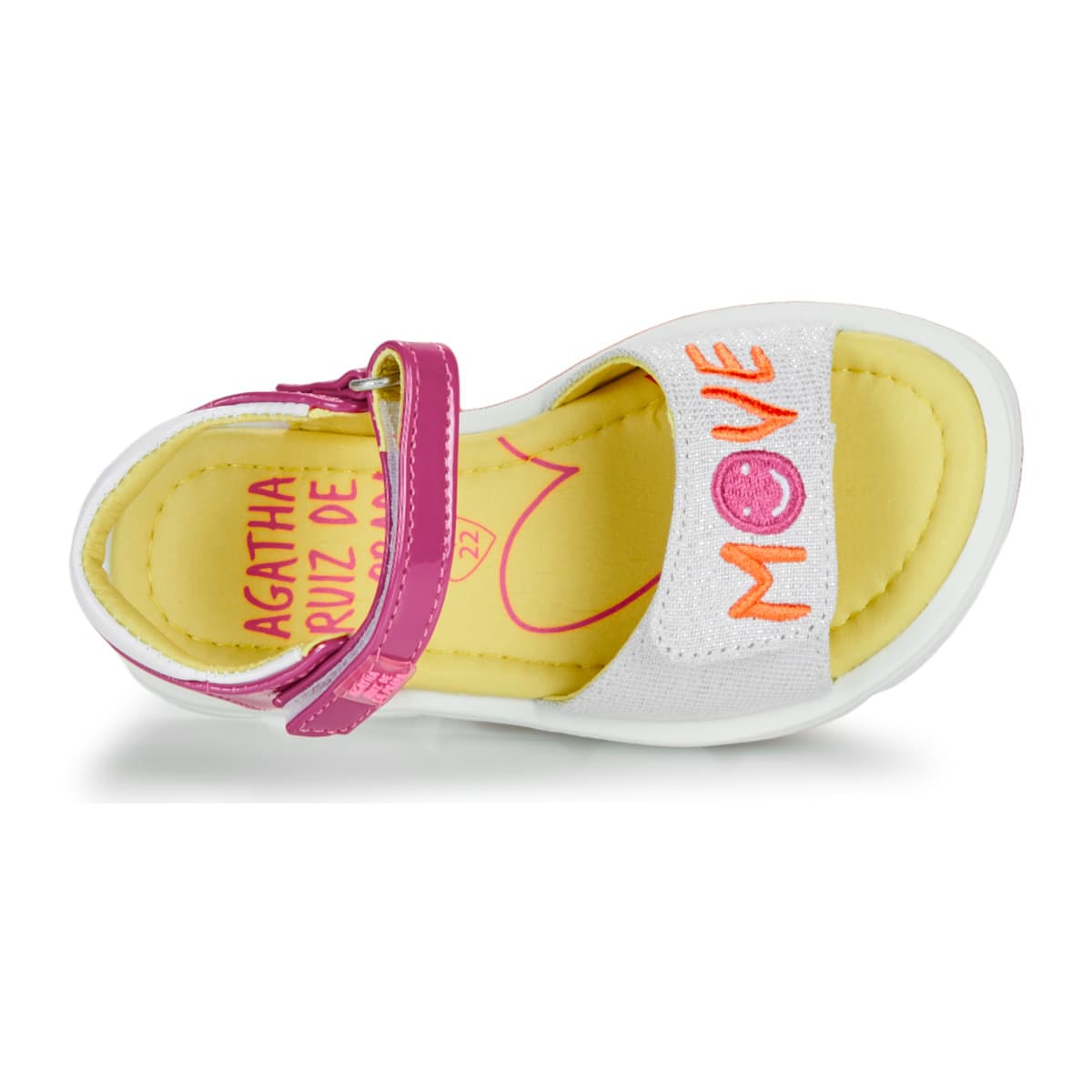 Girls' Sandals Agatha Ruiz de la Prada Pink