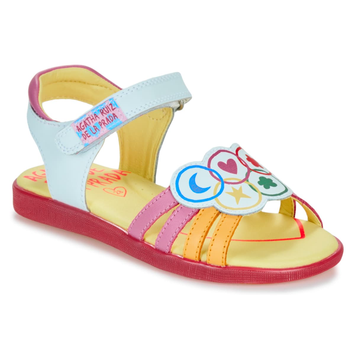 Σανδάλια χωρίς τακούνι Agatha Ruiz de la Prada SANDALIA OLIMPIADAS