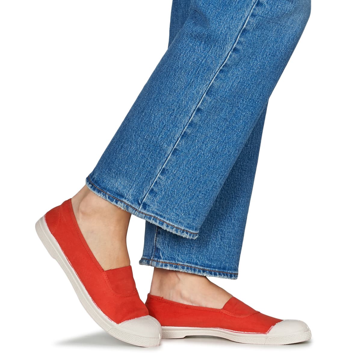 Women's Loafers Bensimon Red