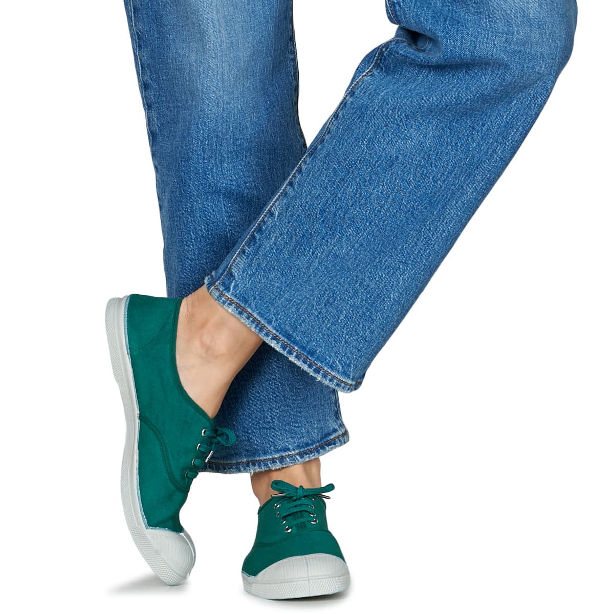 Women's Sneakers Bensimon Green