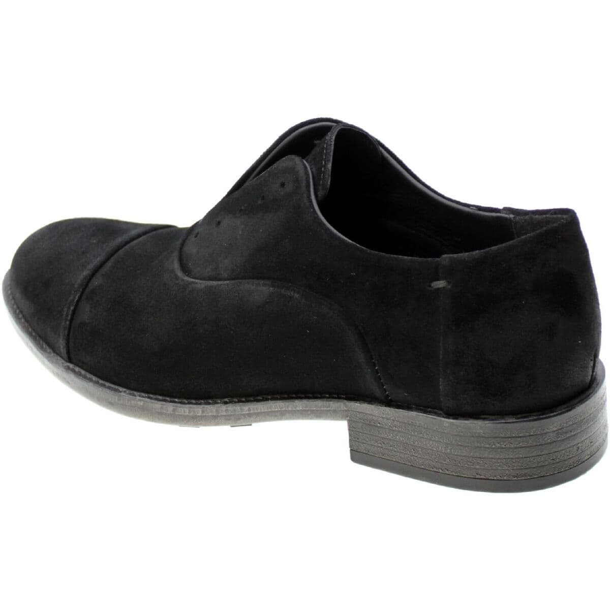 Men's Derby Shoes Antica Cuoieria Black