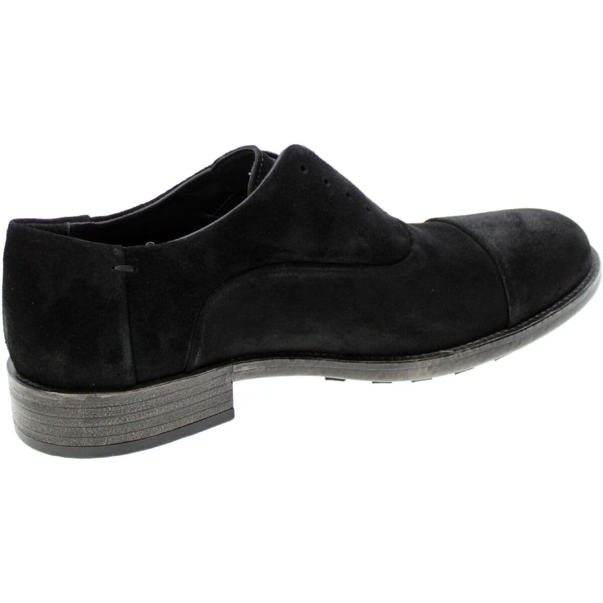 Men's Derby Shoes Antica Cuoieria Black