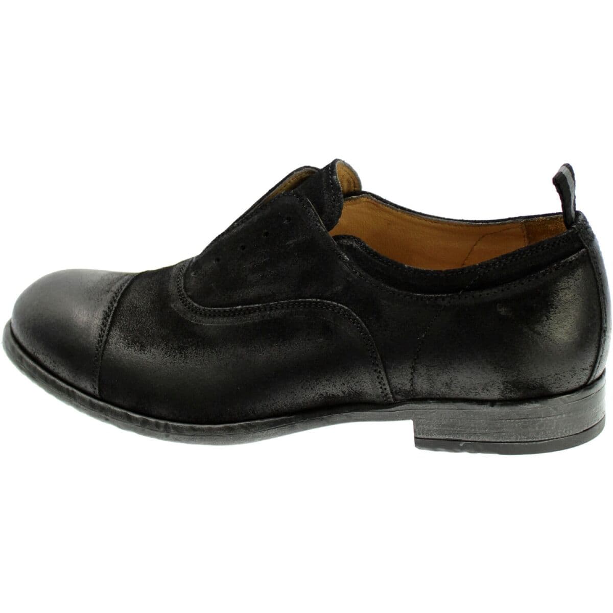 Men's Derby Shoes Antica Cuoieria Black