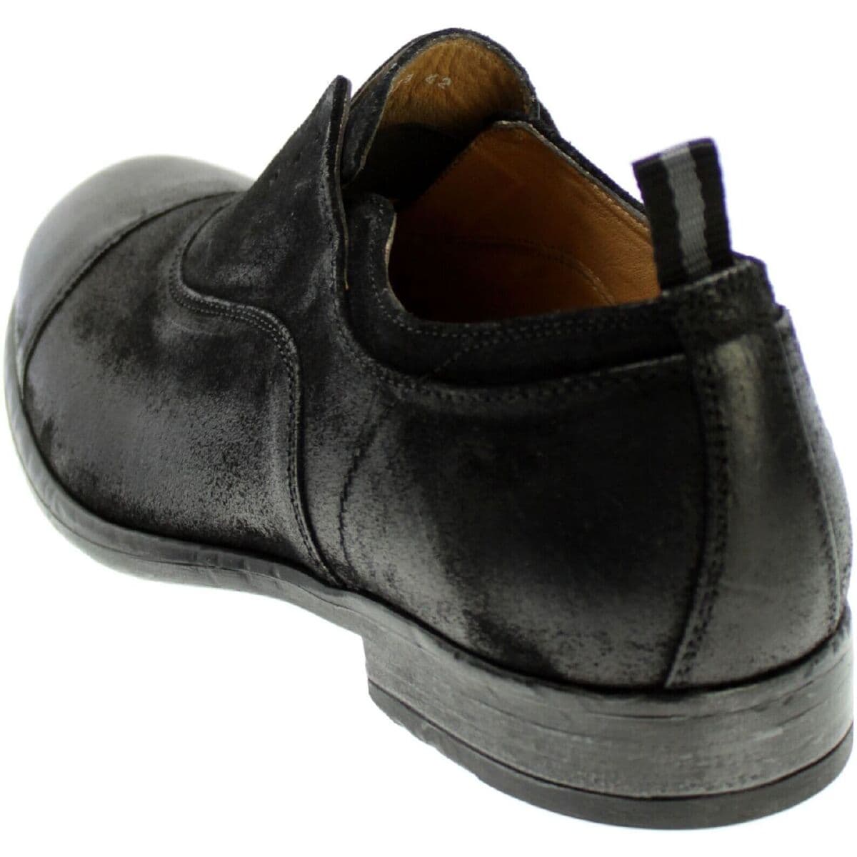 Men's Derby Shoes Antica Cuoieria Black