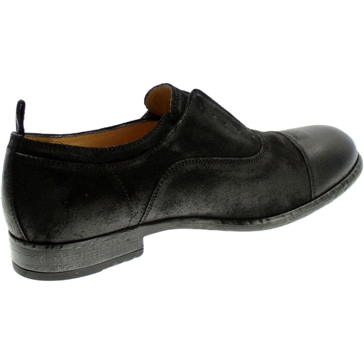Men's Derby Shoes Antica Cuoieria Black