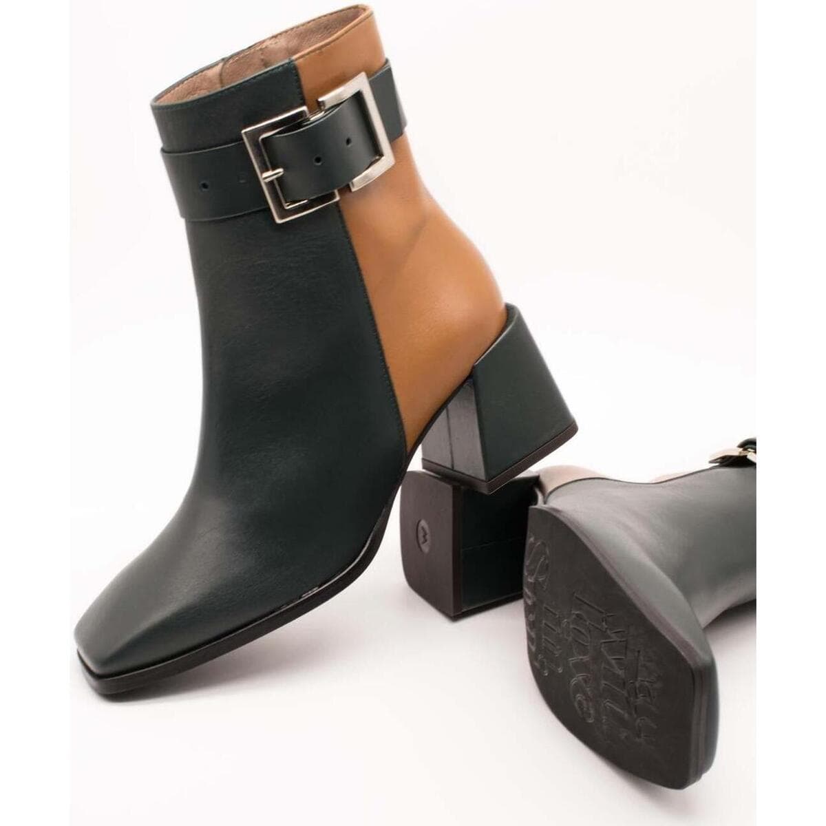 Women's Ankle Boots Wonders Green