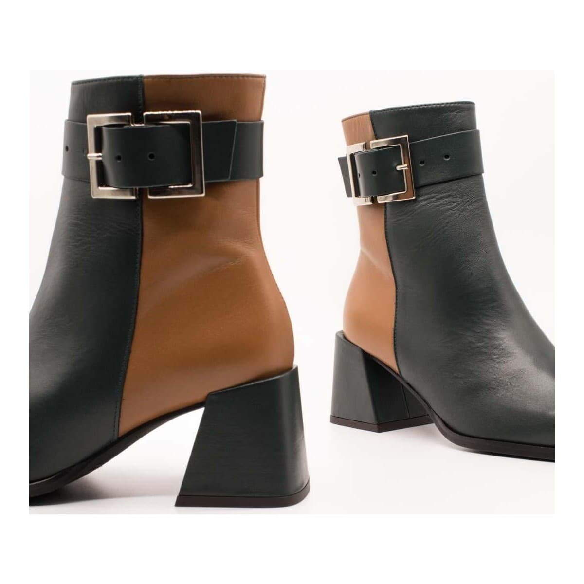 Women's Ankle Boots Wonders Green