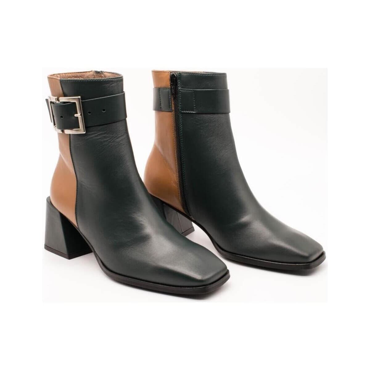 Women's Ankle Boots Wonders Green