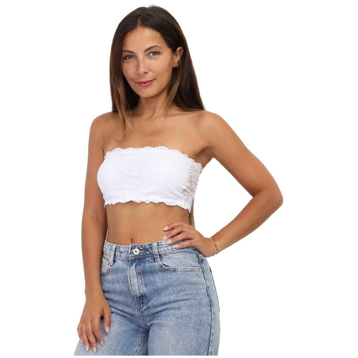 Στράπλες / Με αφαιρούμενες τιράντες La Modeuse 67383_P156447