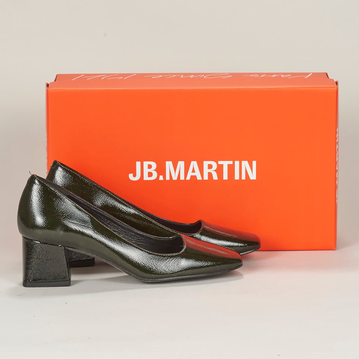 Women's Pumps JB Martin Green