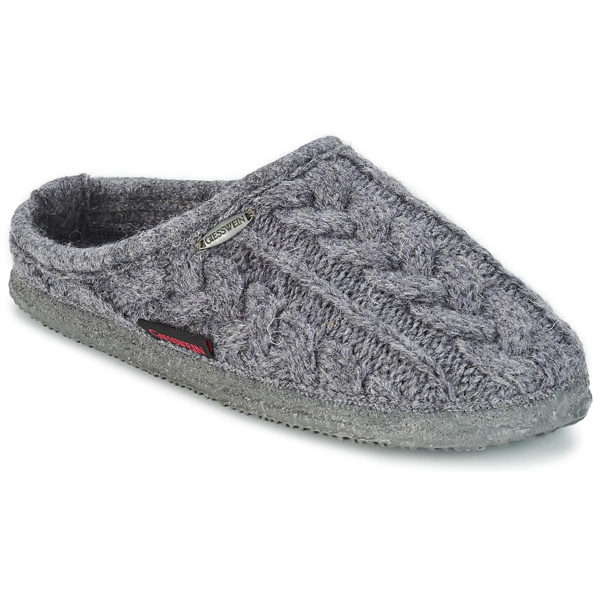 Men's House Slippers Giesswein Gray