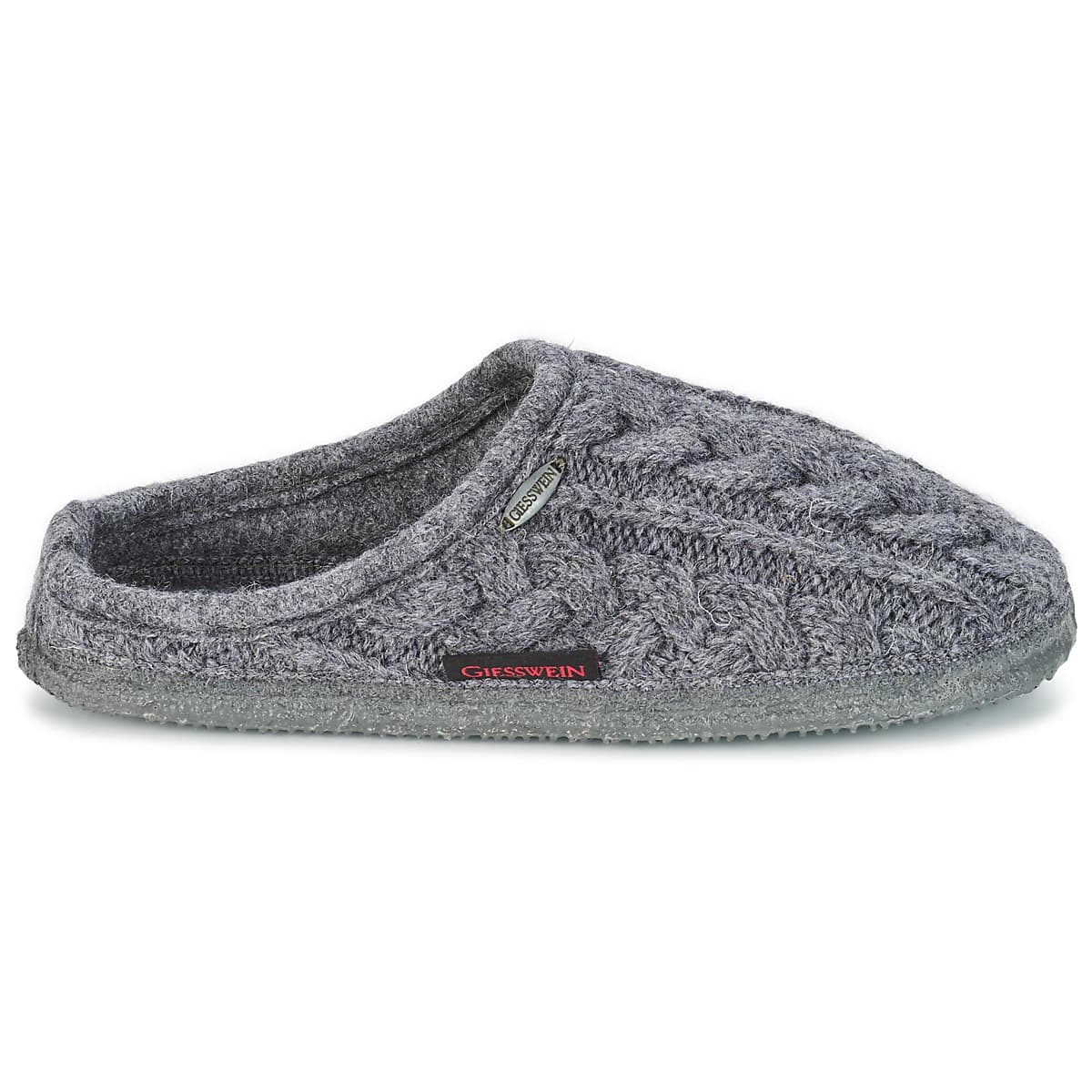 Men's House Slippers Giesswein Gray
