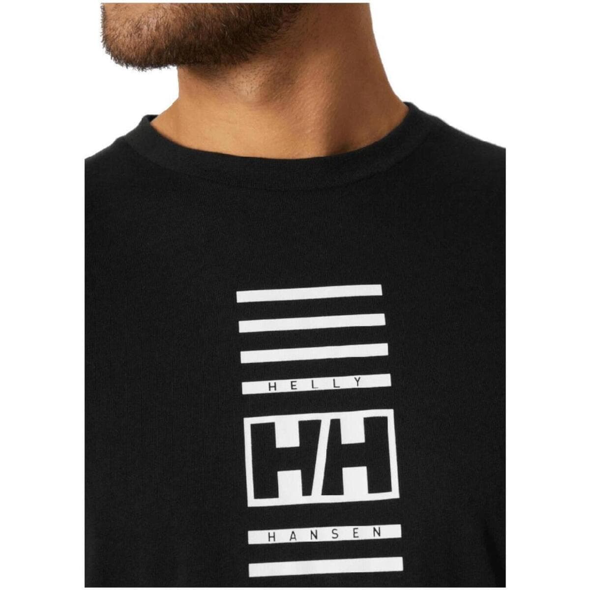 Men's T-Shirts Helly Hansen Black