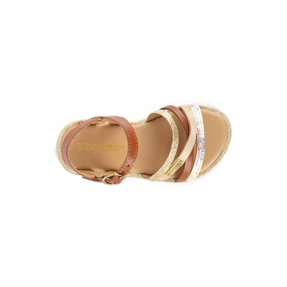 Girls' Sandals Les Tropeziennes par M.Belarbi Brown