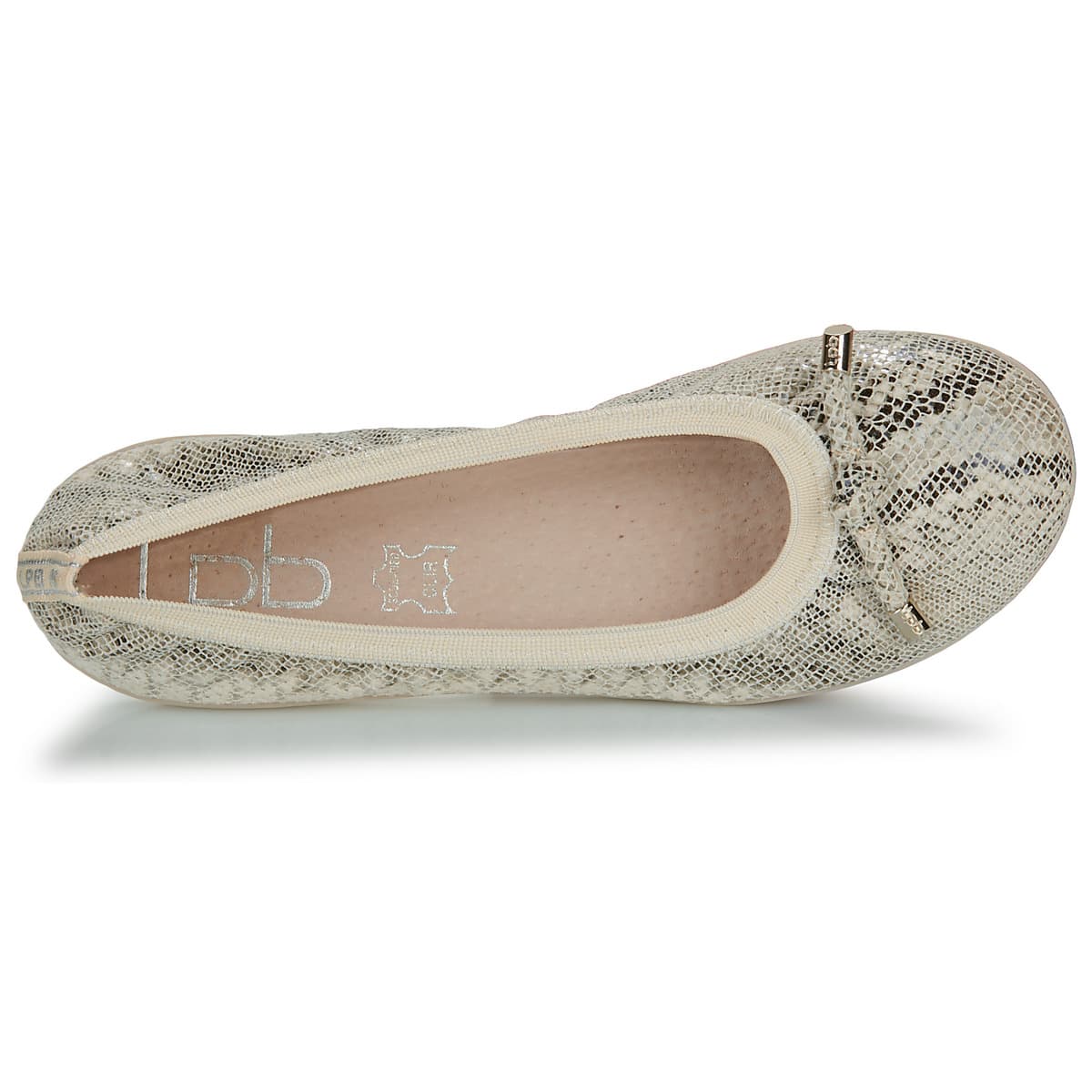 Women's Ballet Flats Les Petites Bombes Beige