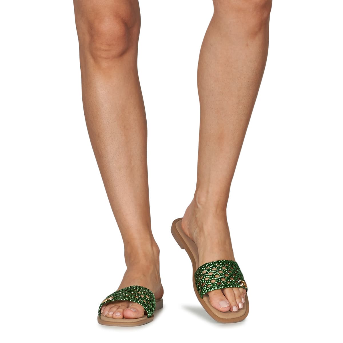 Women's Mules Les Petites Bombes Green