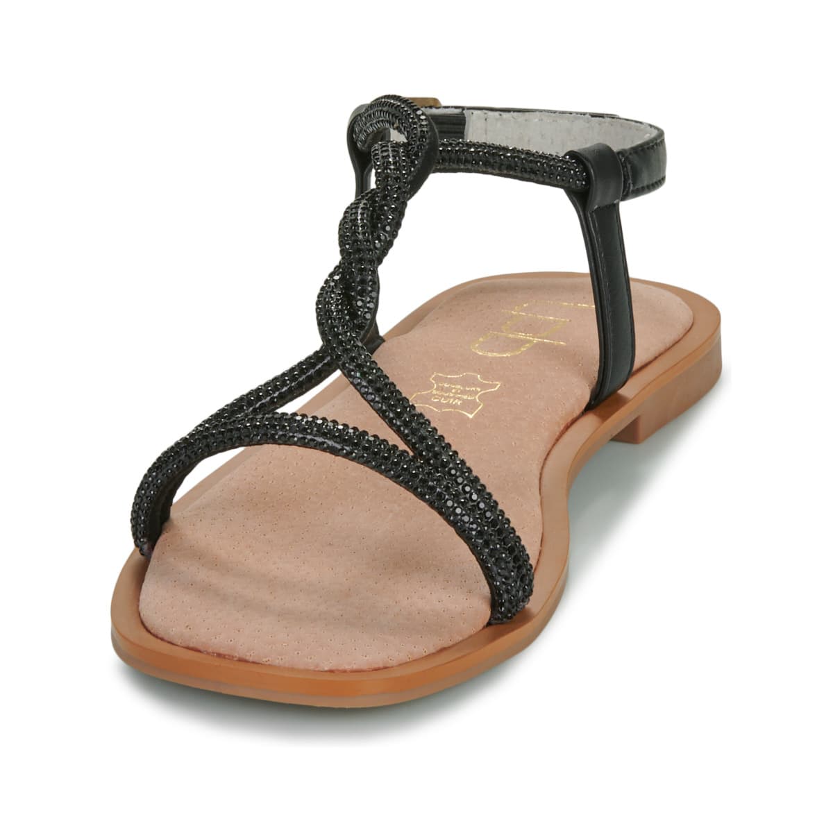 Women's Sandals Les Petites Bombes Black