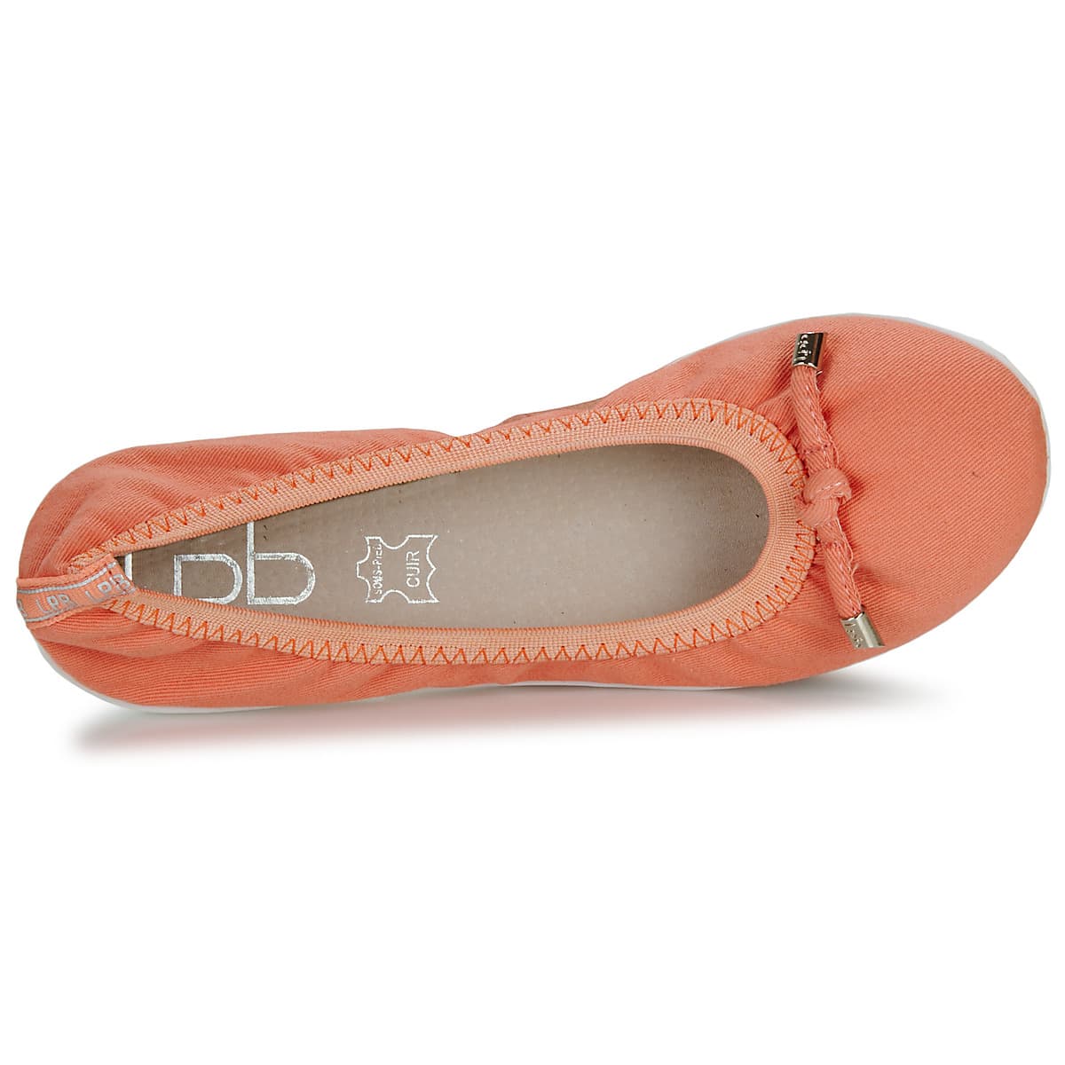 Women's Ballet Flats Les Petites Bombes Orange