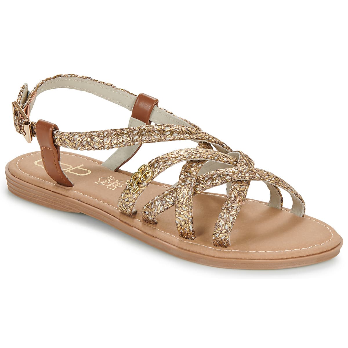 Women's Sandals Les Petites Bombes Gold