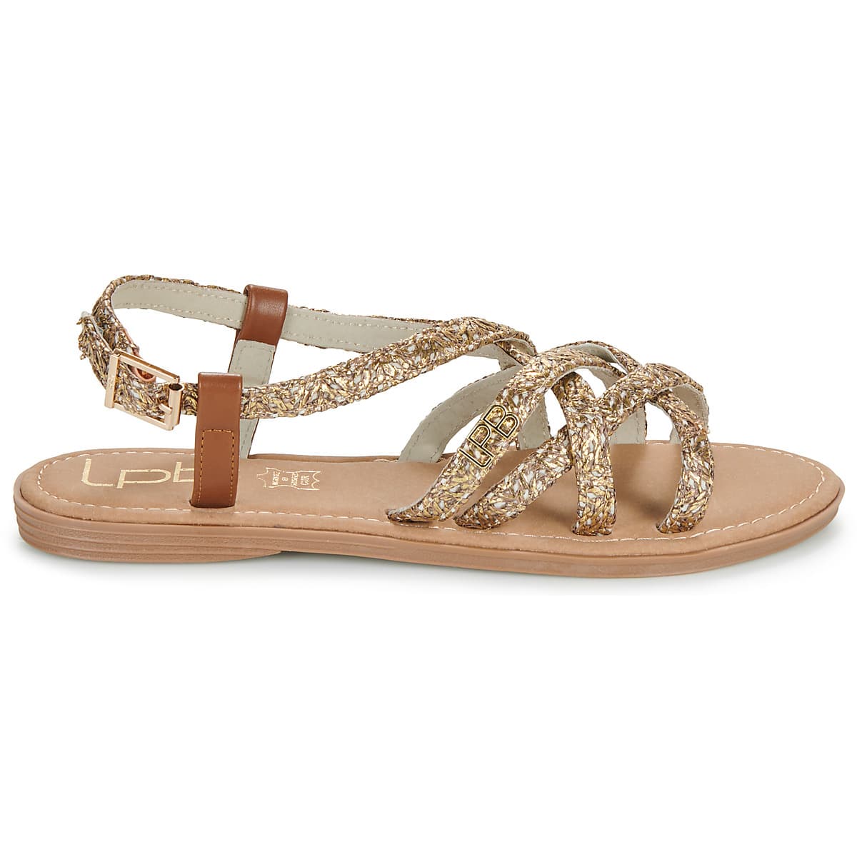 Women's Sandals Les Petites Bombes Gold