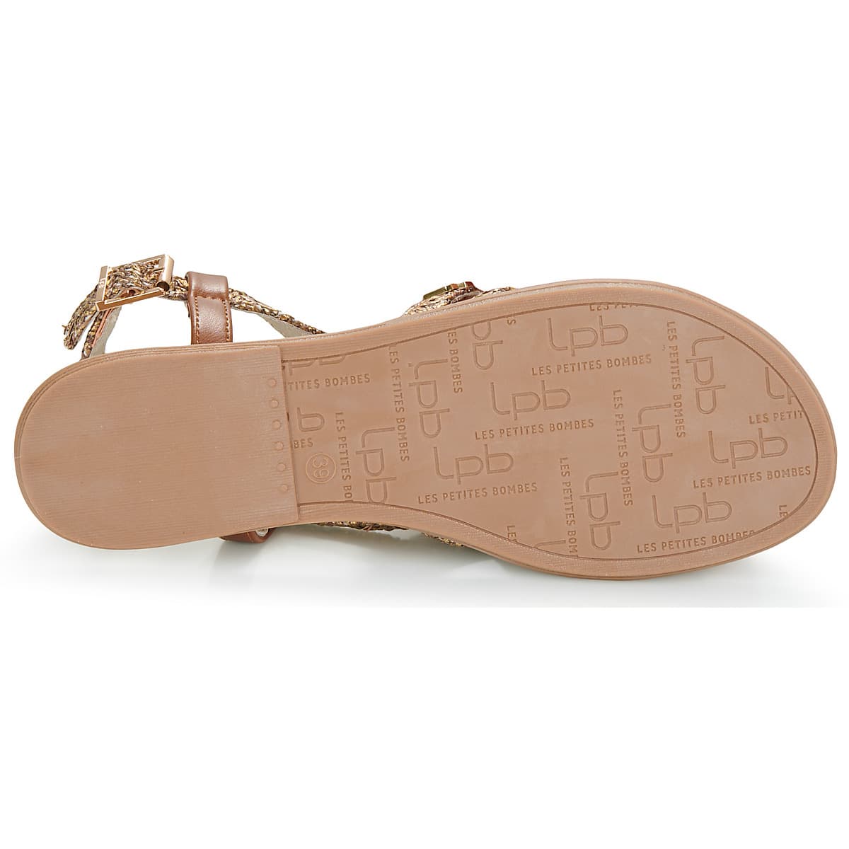 Women's Sandals Les Petites Bombes Gold