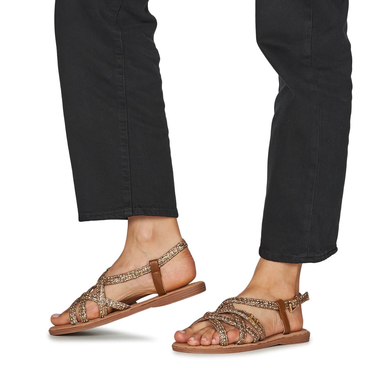 Women's Sandals Les Petites Bombes Gold