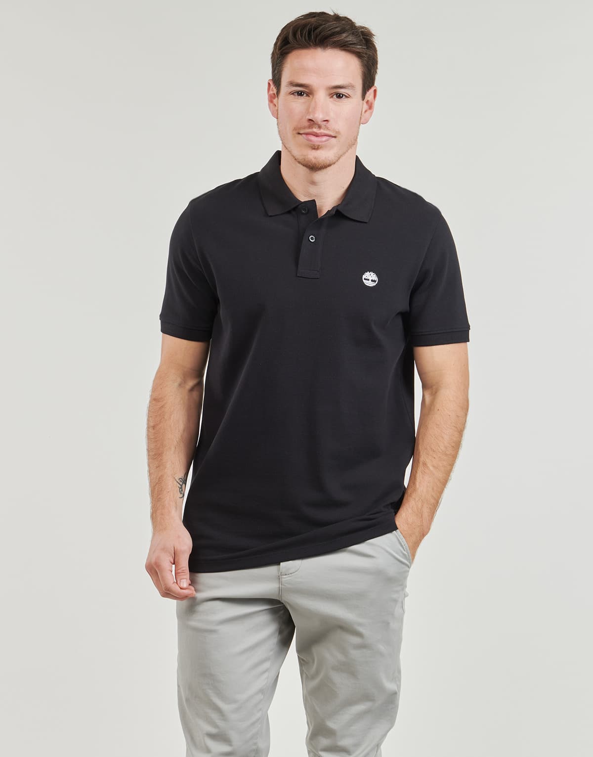 Men's Polo Shirts Timberland Black
