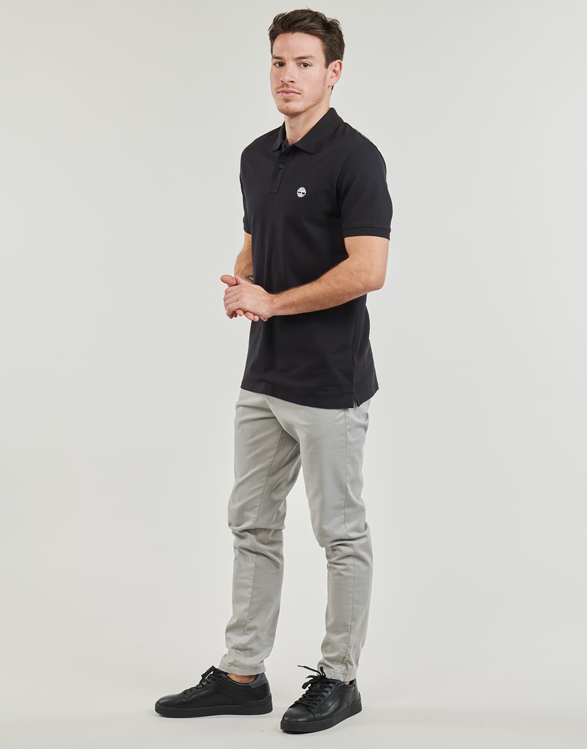 Men's Polo Shirts Timberland Black