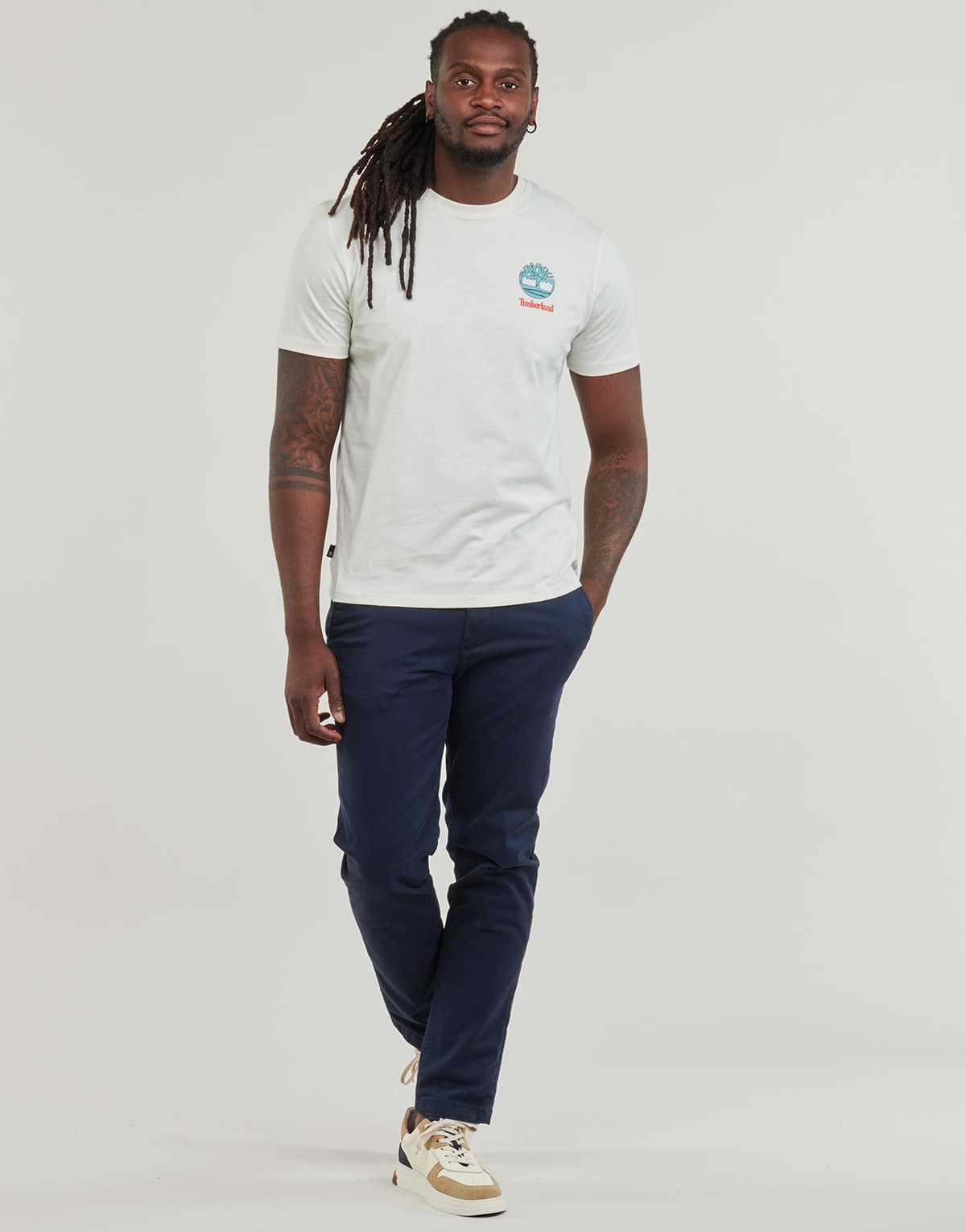 Men's T-Shirts Timberland White
