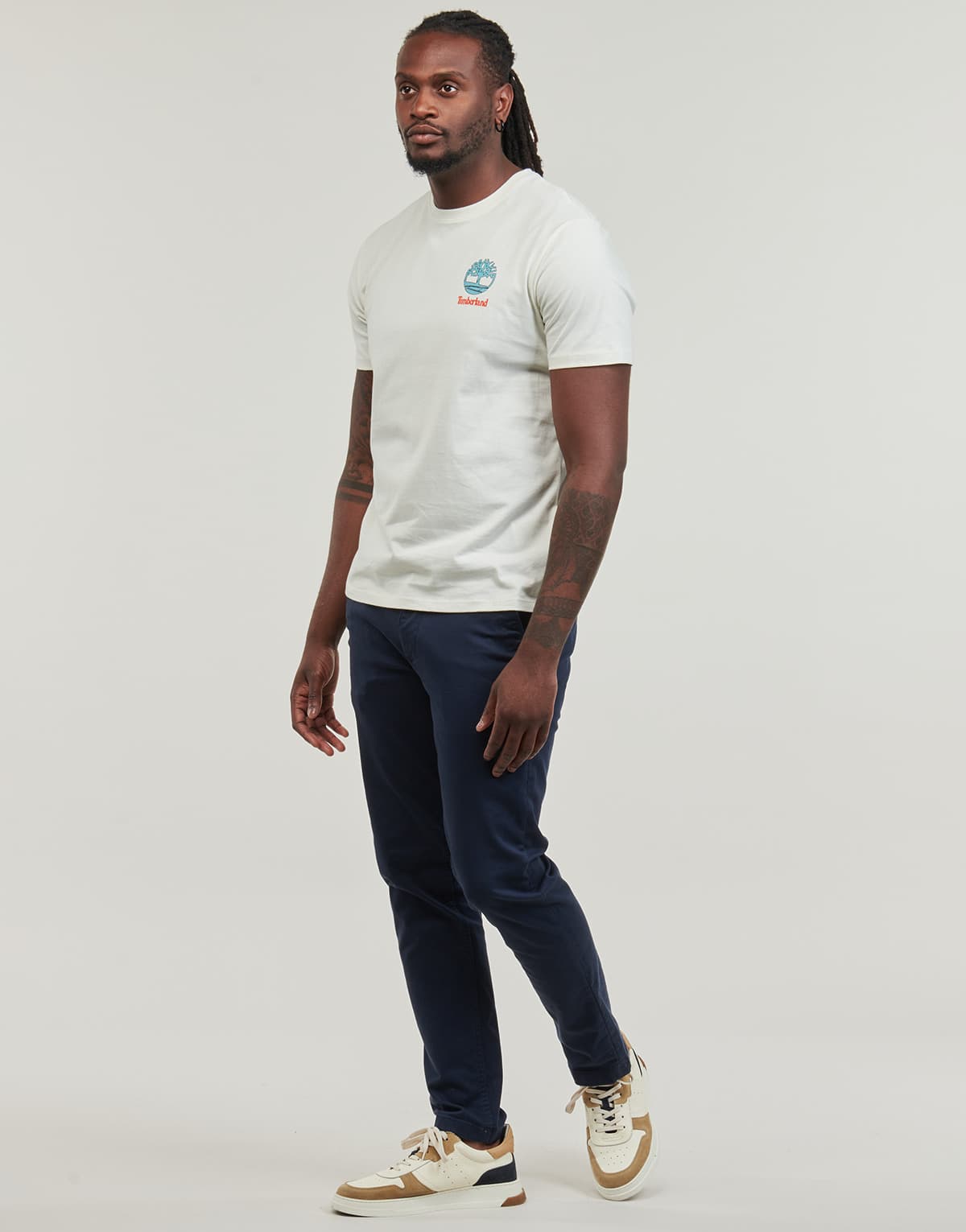 Men's T-Shirts Timberland White