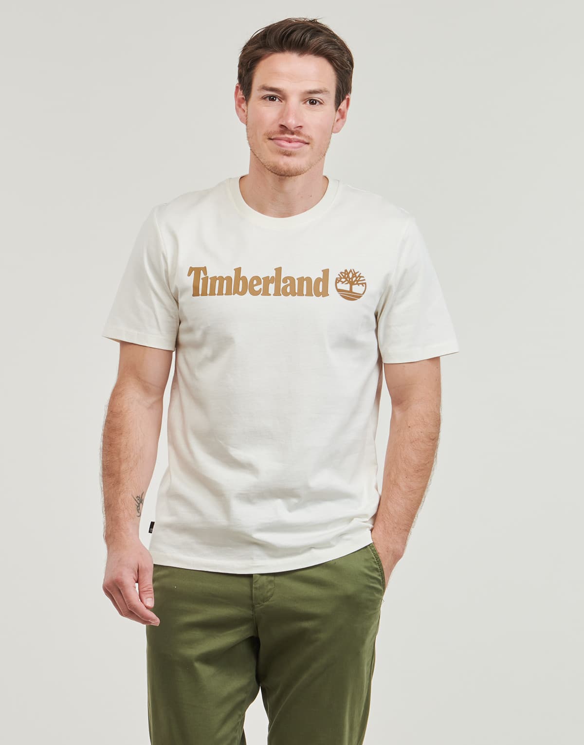 Men's T-Shirts Timberland White