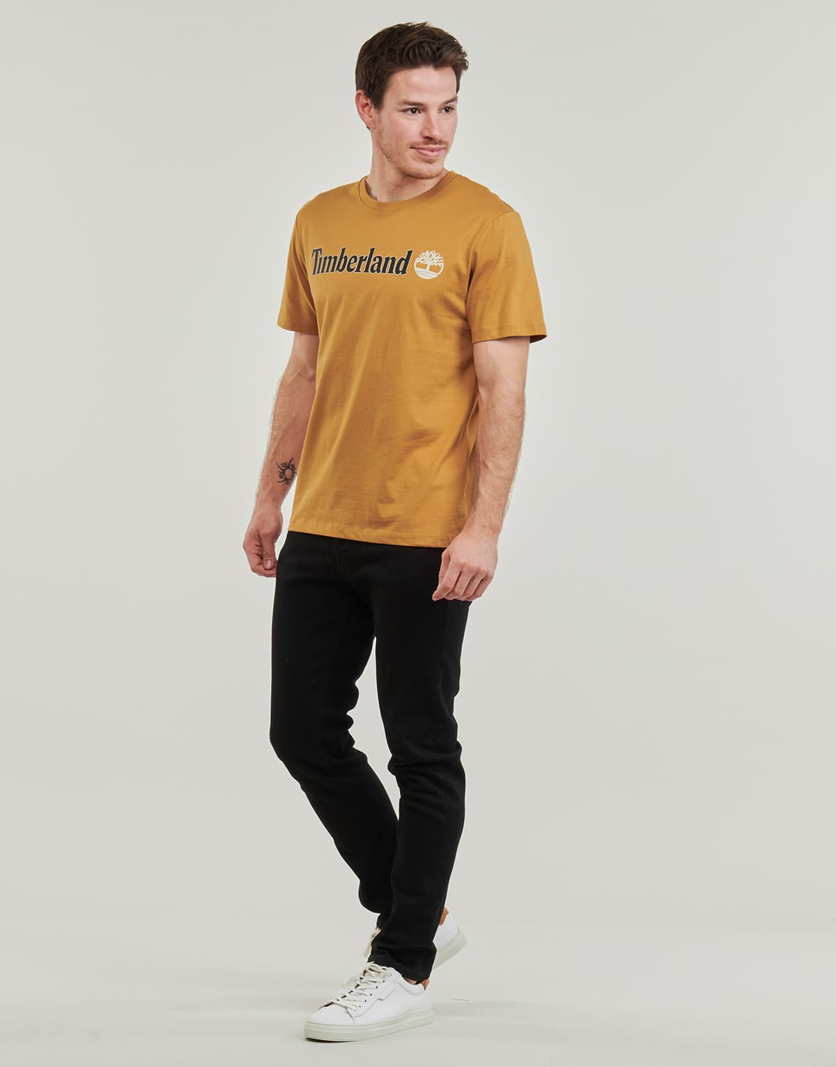 Men's T-Shirts Timberland Brown