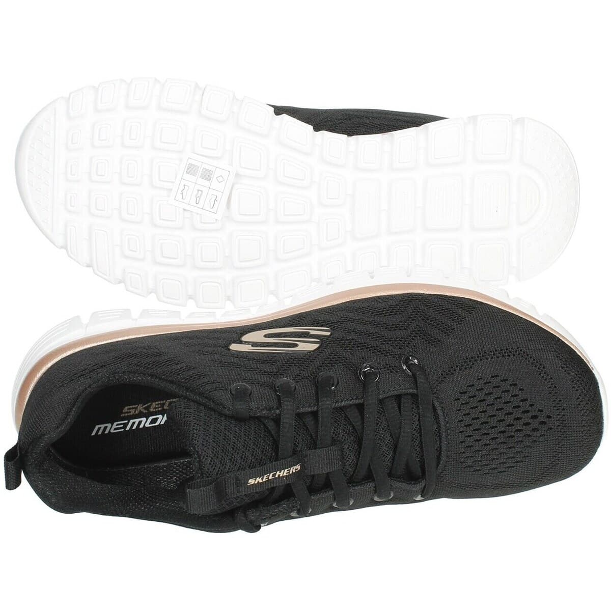 Women's Sneakers Skechers Black