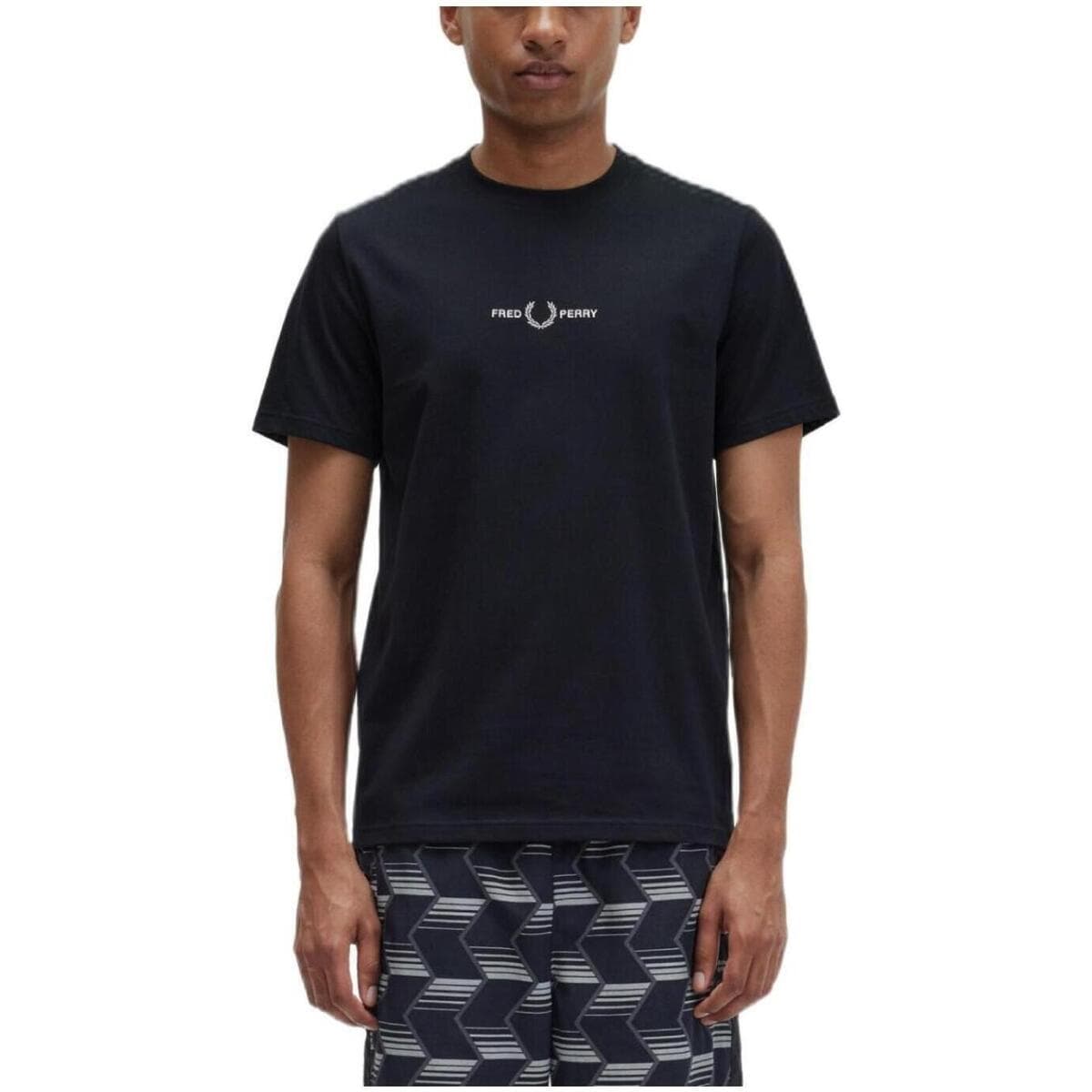 Men's T-Shirts Fred Perry Black