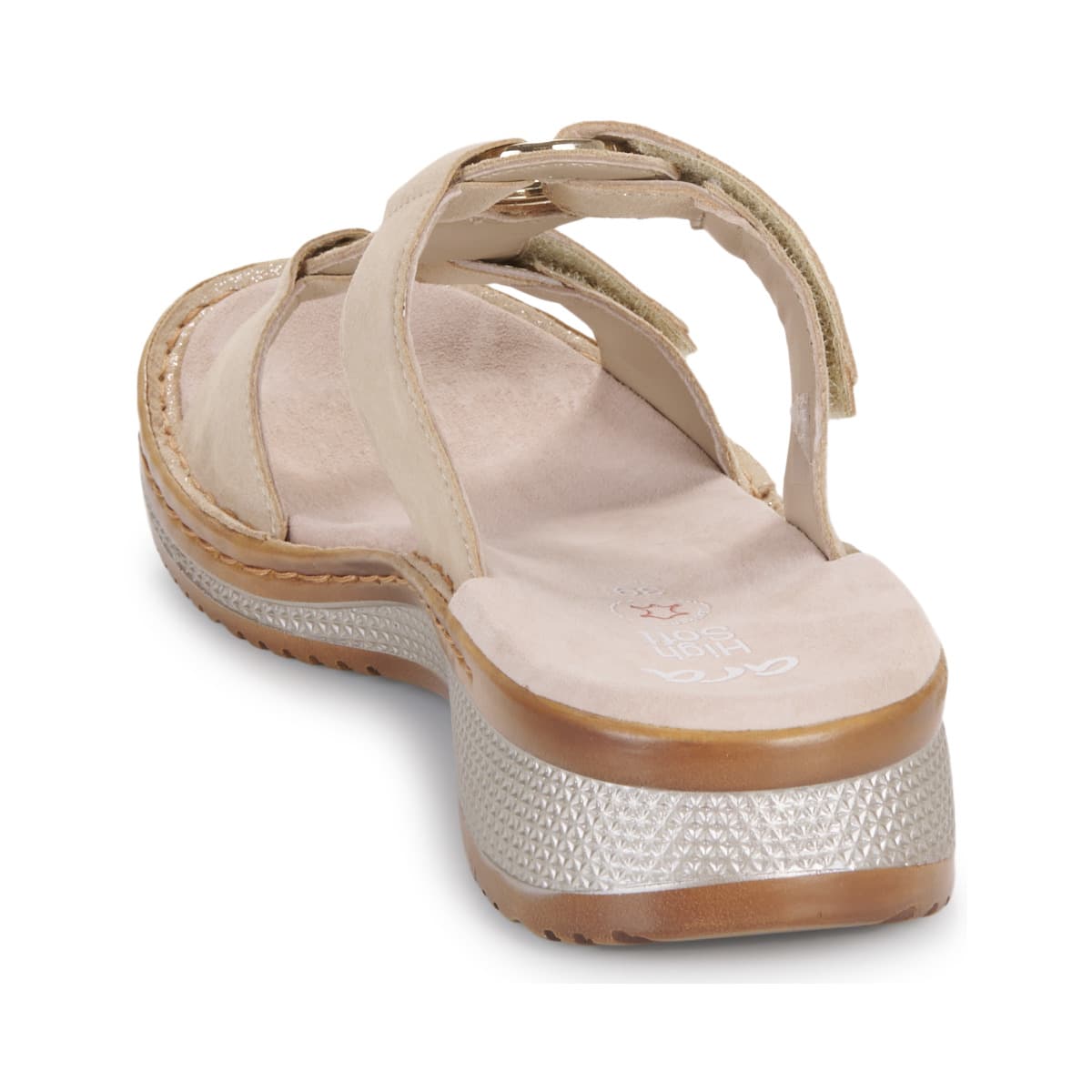 Women's Mules Ara Gold