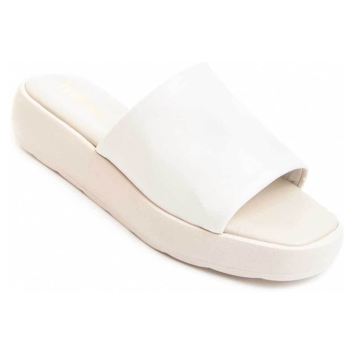 Women's Platforms Wikers White