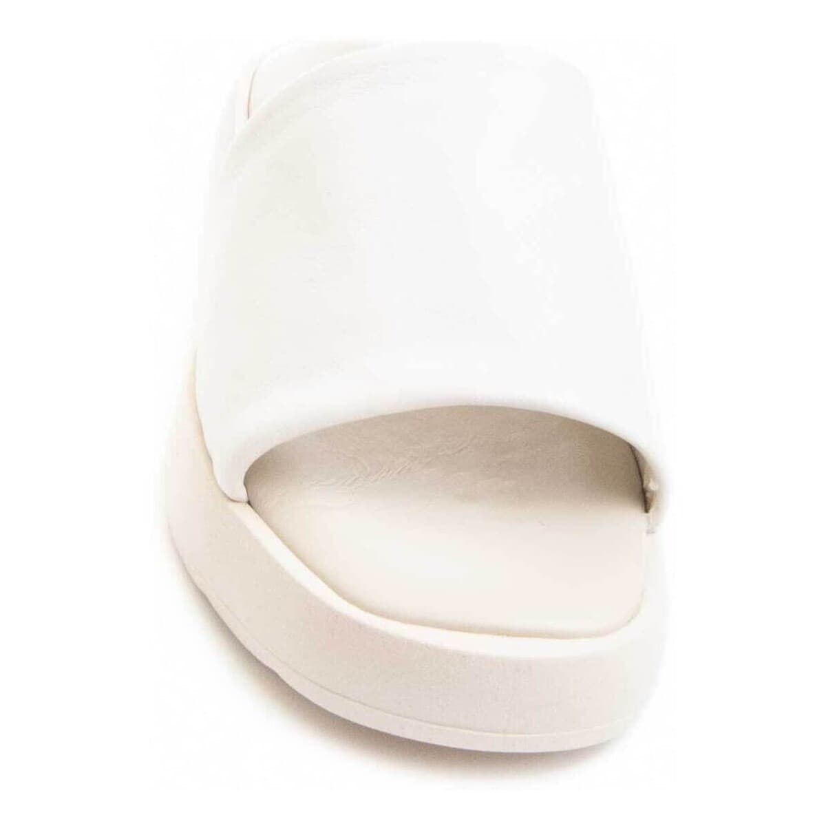 Women's Platforms Wikers White