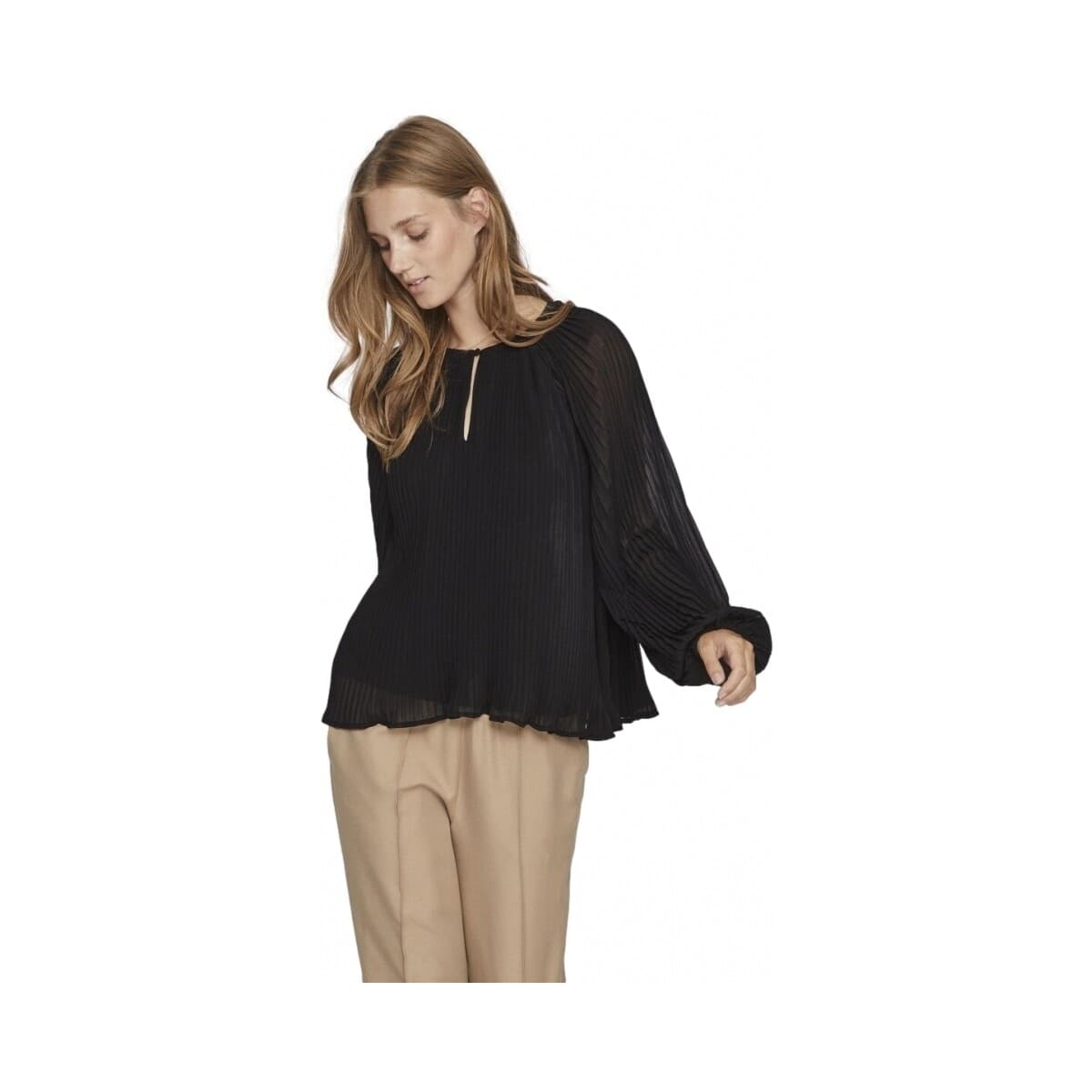 Women's T-Shirts Vila Black