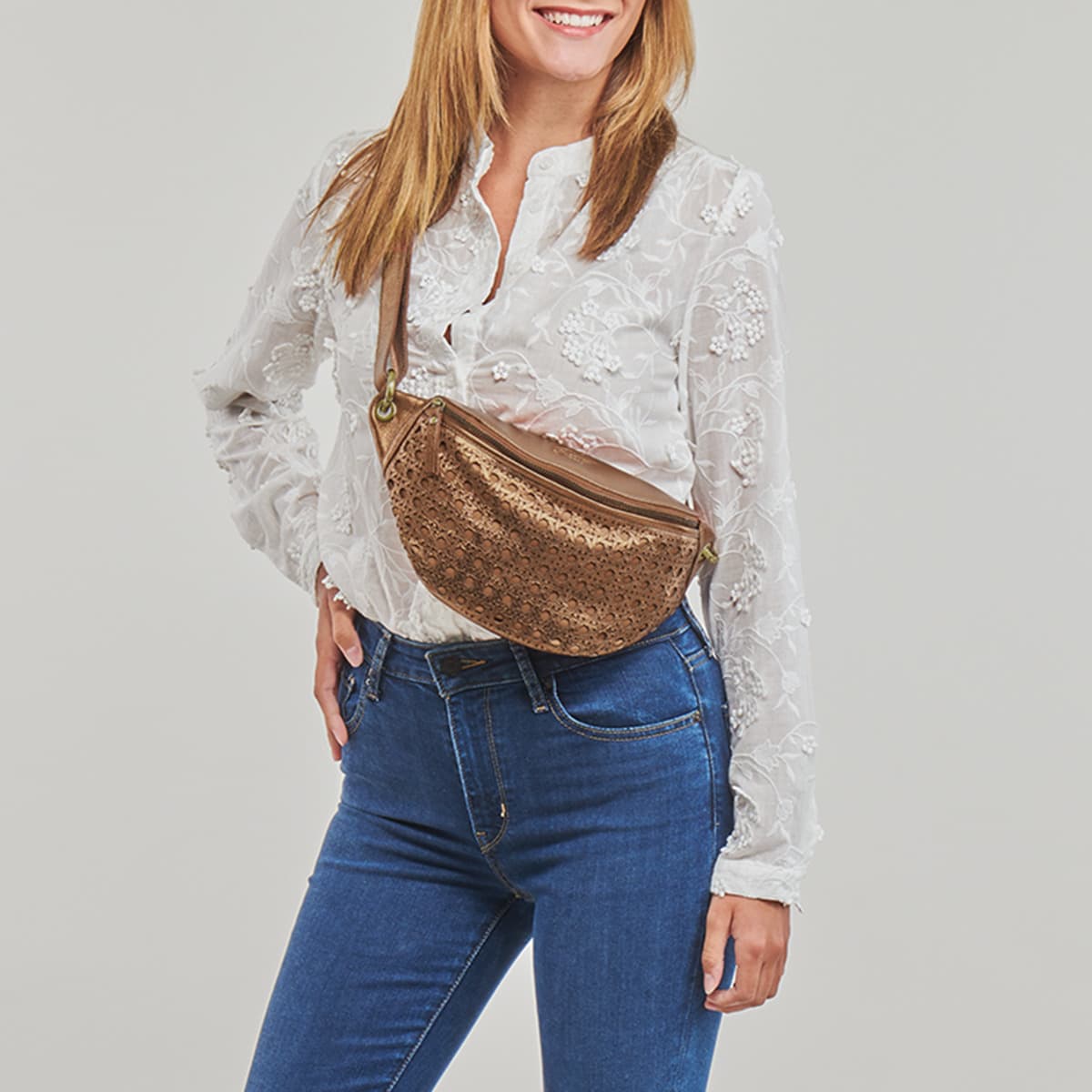 Women's Belt Bags Betty London Gold