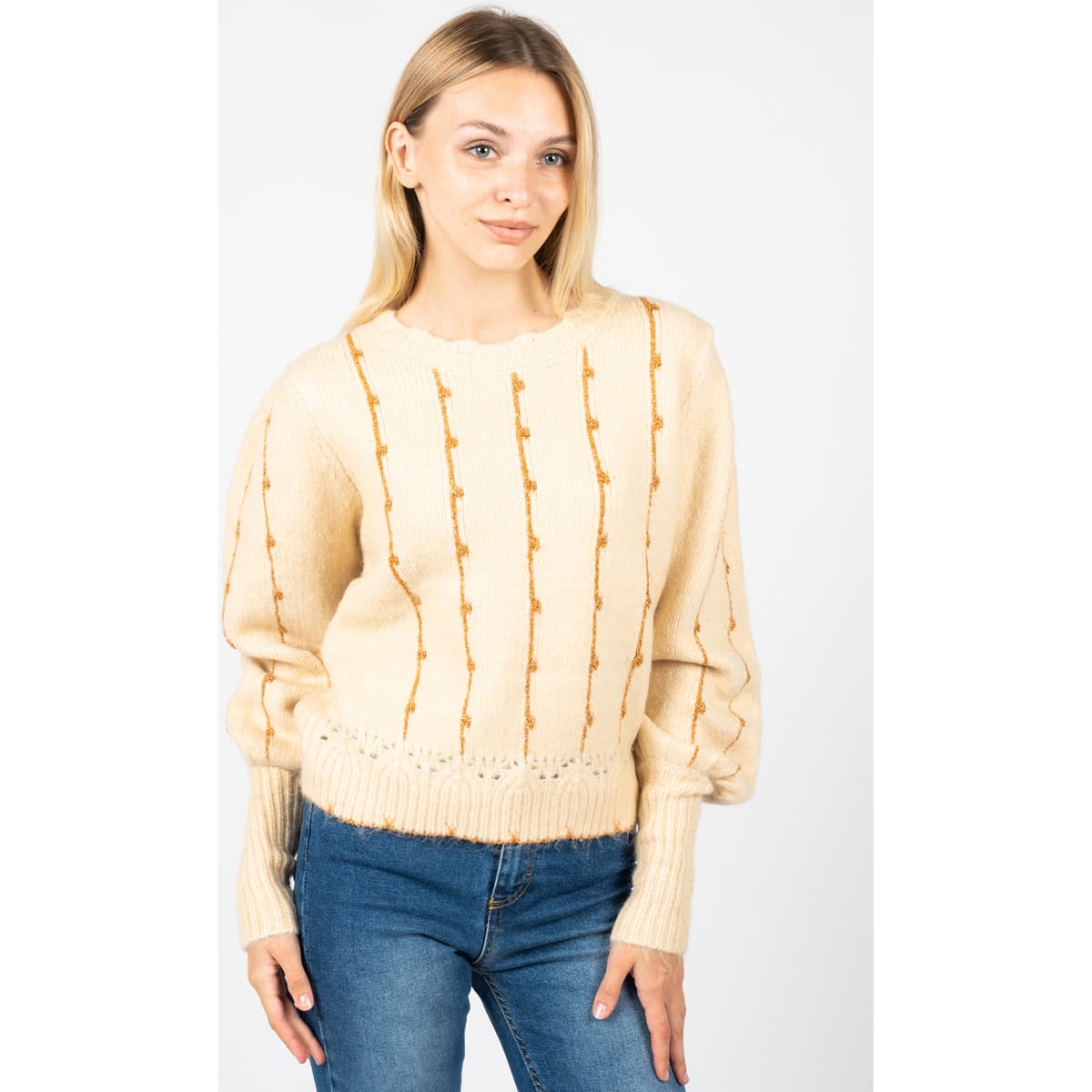 Women's Sweaters Silvian Heach Beige