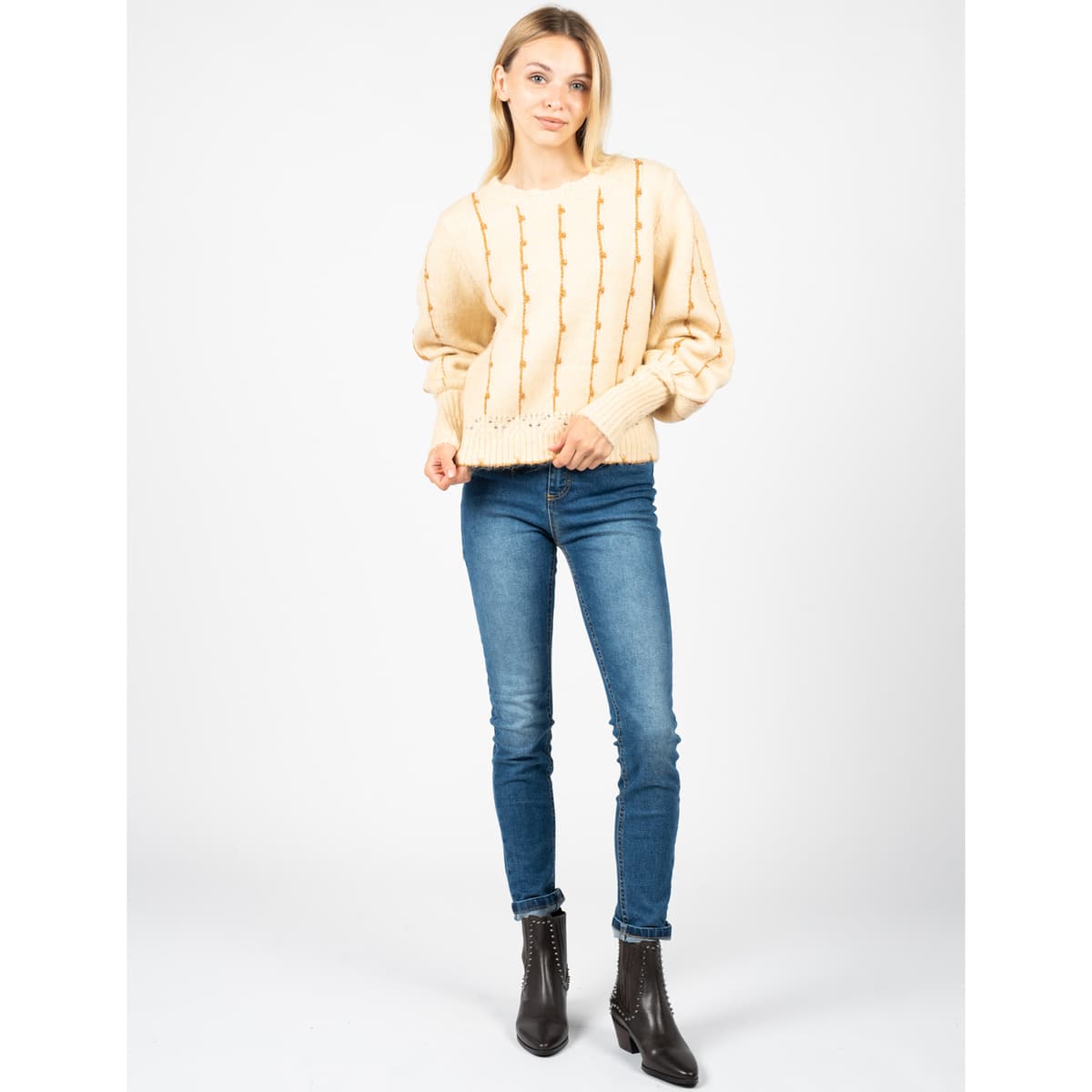 Women's Sweaters Silvian Heach Beige