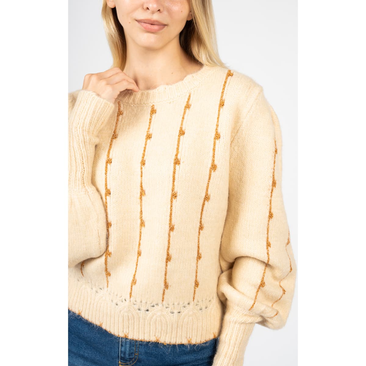 Women's Sweaters Silvian Heach Beige